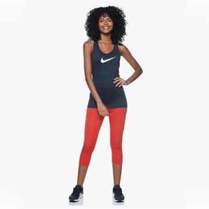 Nike Dri Fit Navy Tank Top size Large